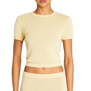 CLARE KNIT BABY TEE SEROYA